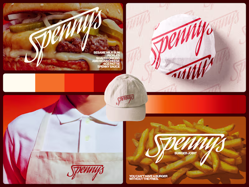 Cover image for More from my latest client project - Spenny's Burger Joint.