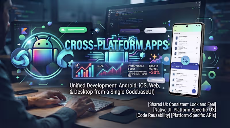 Cover image for Build Cross-Platform Apps with Kotlin Multi-Platform or Flutter
