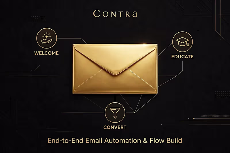 Cover image for End-to-End Email Automation & Flow Build