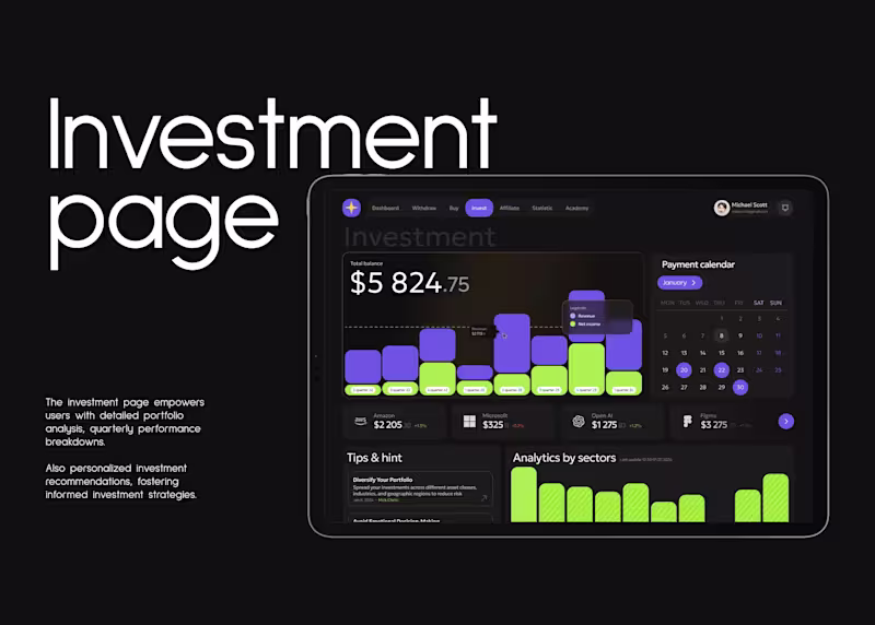 Cover image for FINTECH | CRYPTOWALLET | WEBAPP | CRYPTOCURRENCY