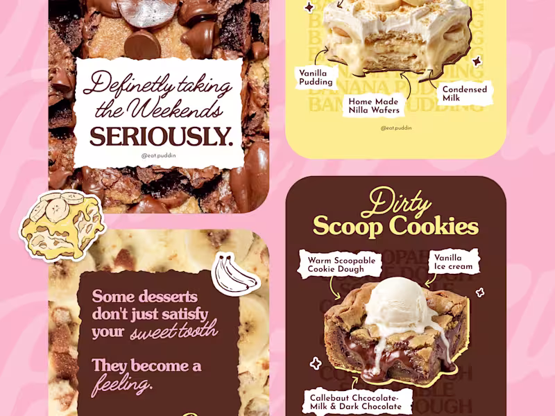 Cover image for The idea for Puddin’ was