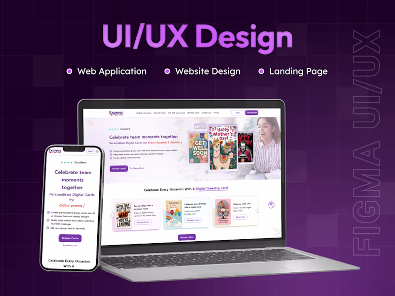 Cover image for Professional UI/UX Design for Web & Mobile Products