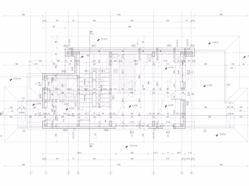 Cover image for Architecture Design: Plans, Sections, Elevations