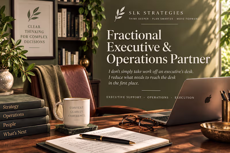 Cover image for Fractional Executive & Operations Partner
