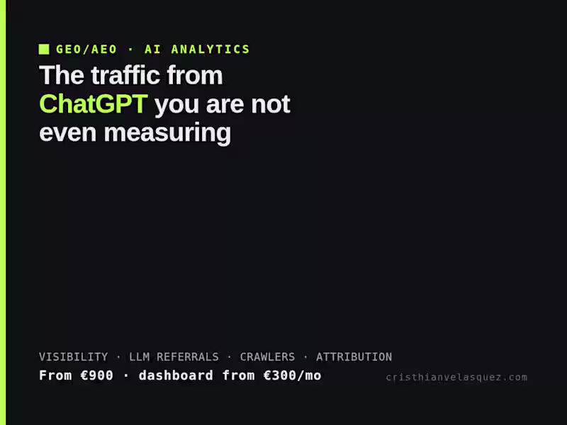 Cover image for AI traffic measurement & attribution (GEO/AEO)