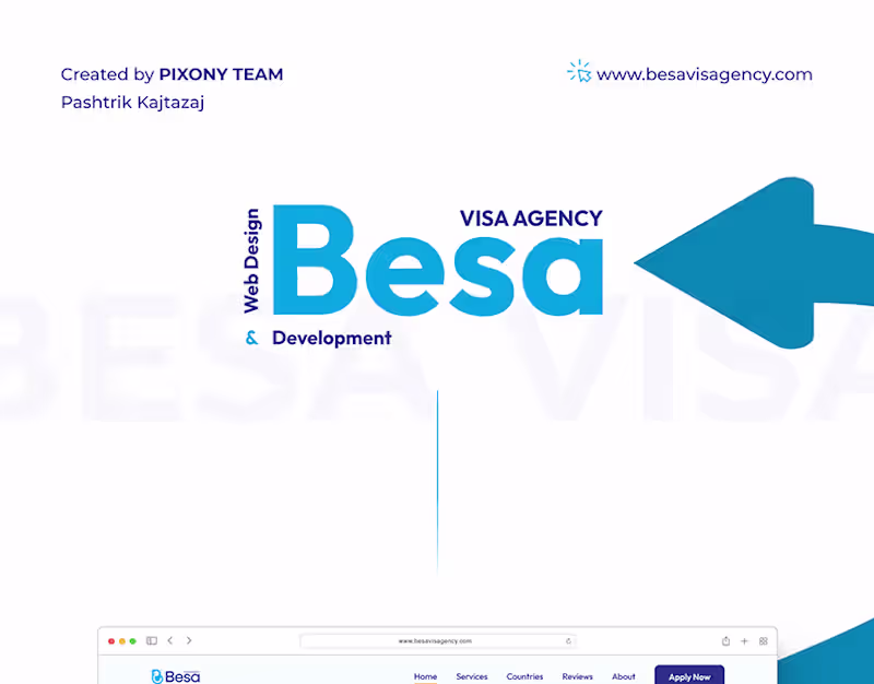 Cover image for Besa Visa Agency | Web Design & Develop