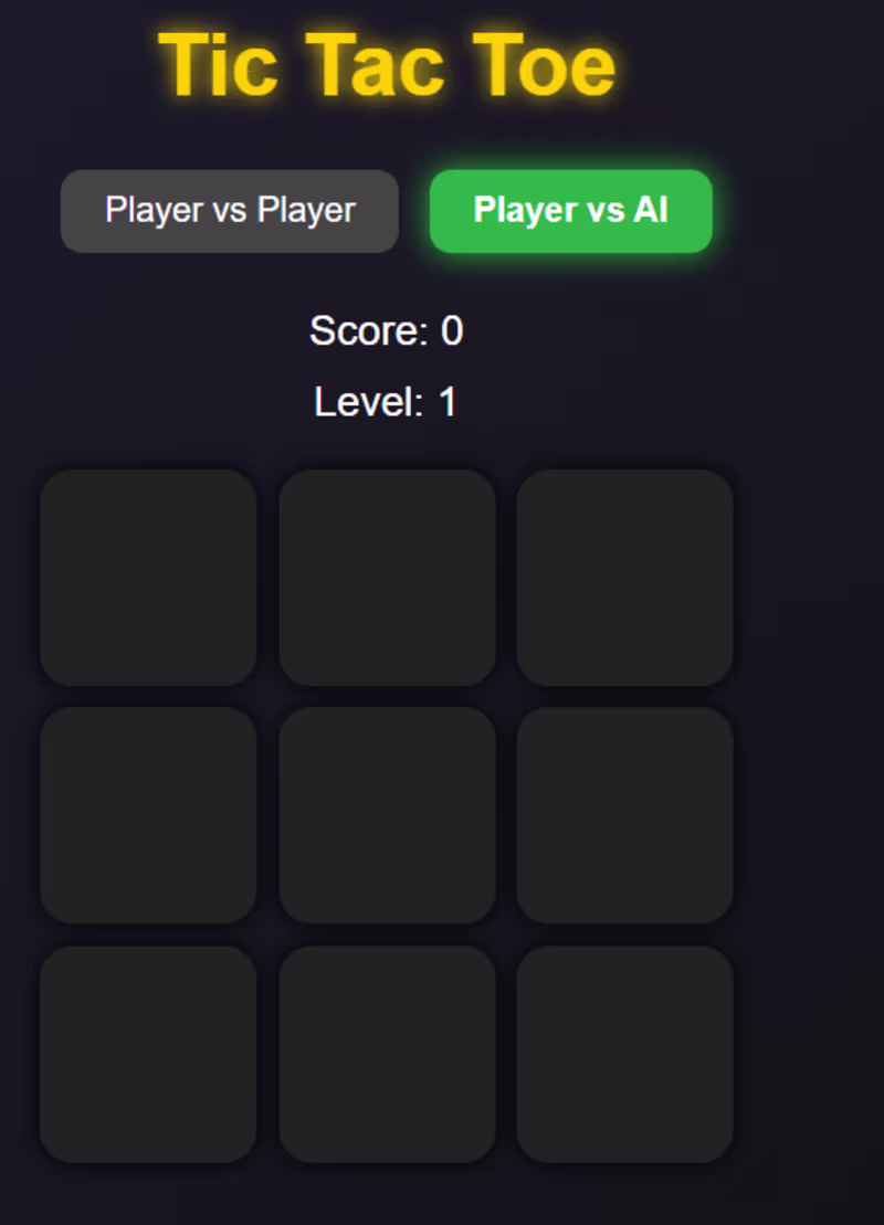 Cover image for Tic Toe game, this is