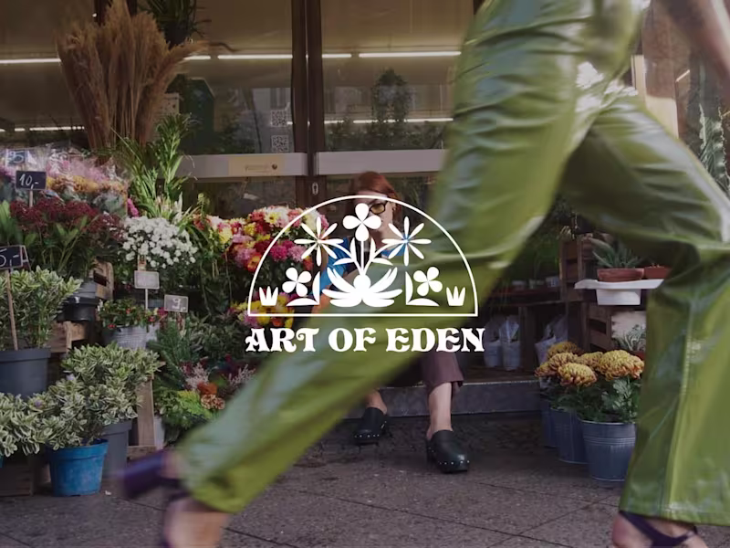 Cover image for Botanical Visual Identity for Art of Eden 