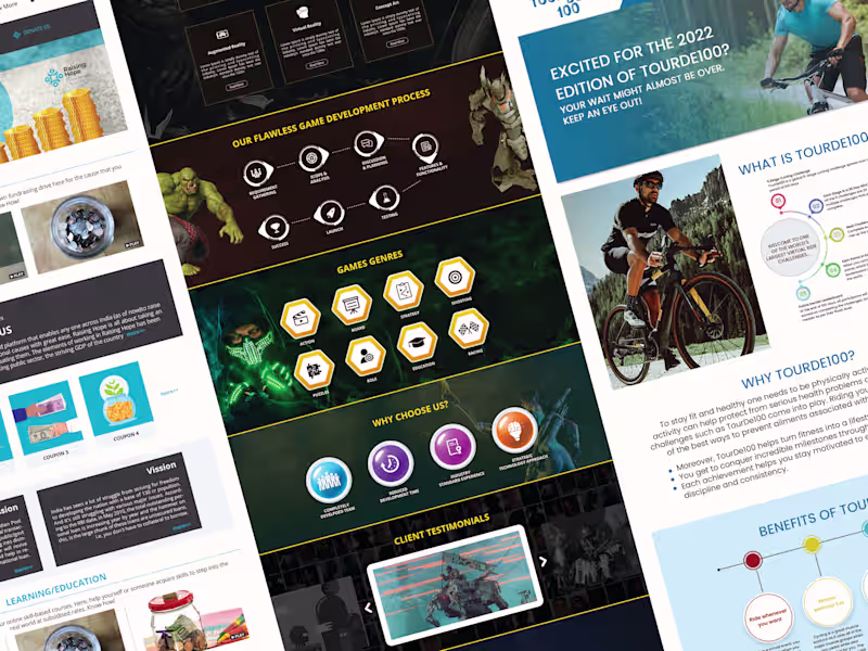 Cover image for Website UI Design