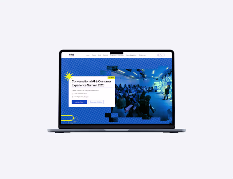 Cover image for HIRE Ground Website Design