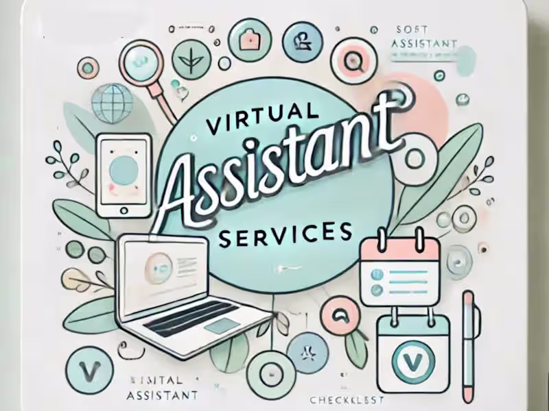 Cover image for Virtual&Personal Assistant/Organized, Efficiant, Reliable