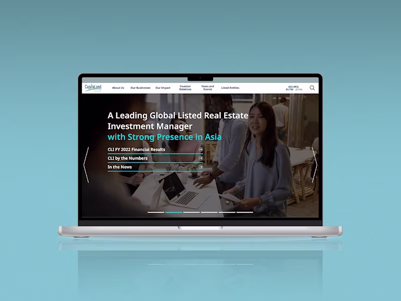 Cover image for CapitaLand Investment
