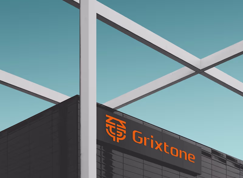 Cover image for Grixtone - Real Estate & Construction Brand Identity