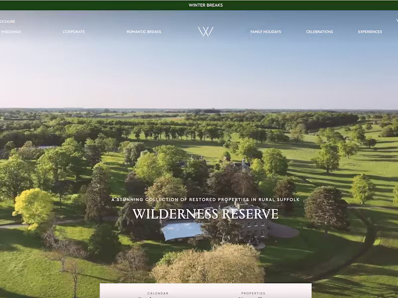 Cover image for Wilderness Reserve