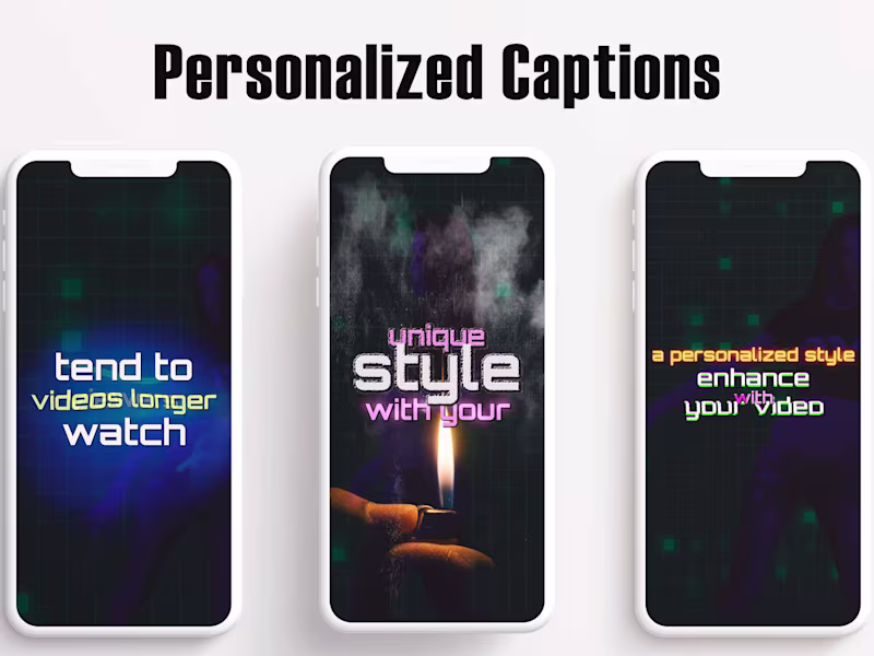 Cover image for Personalized Captions for Your Videos