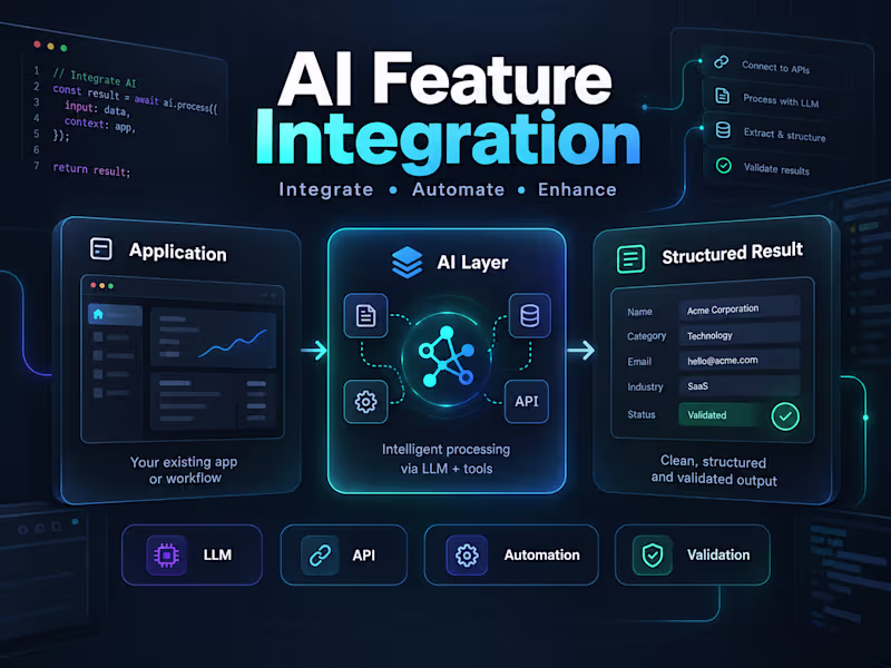 Cover image for AI Feature Integration