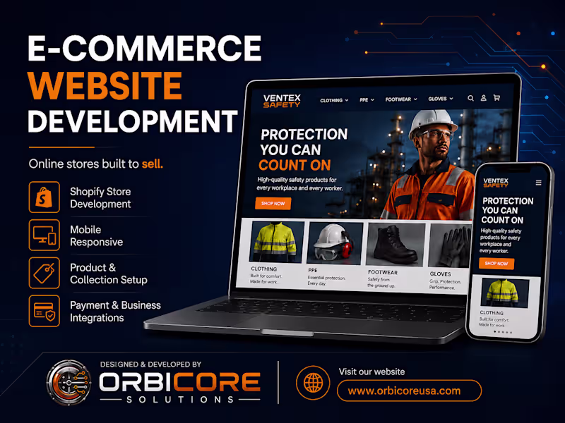 Cover image for E-Commerce Website Development