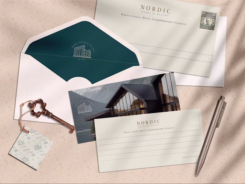 Cover image for Nordic Hotel & Resort | Brand Identity