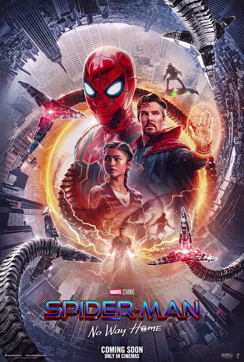 Cover image for Writer & Creative for Spider-Man: No Way Home
