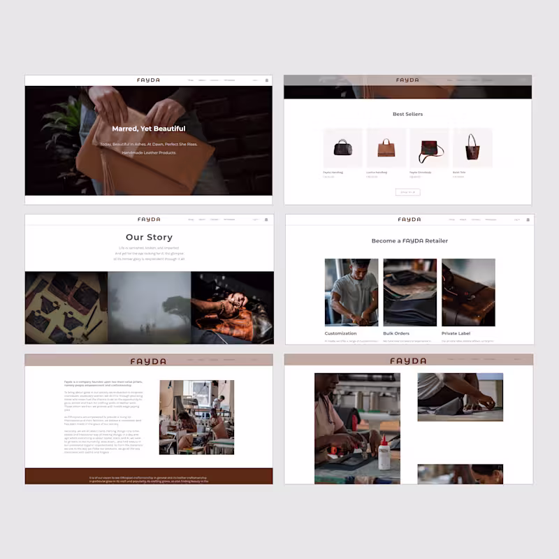 Cover image for Online Retailer E-Commerce Website