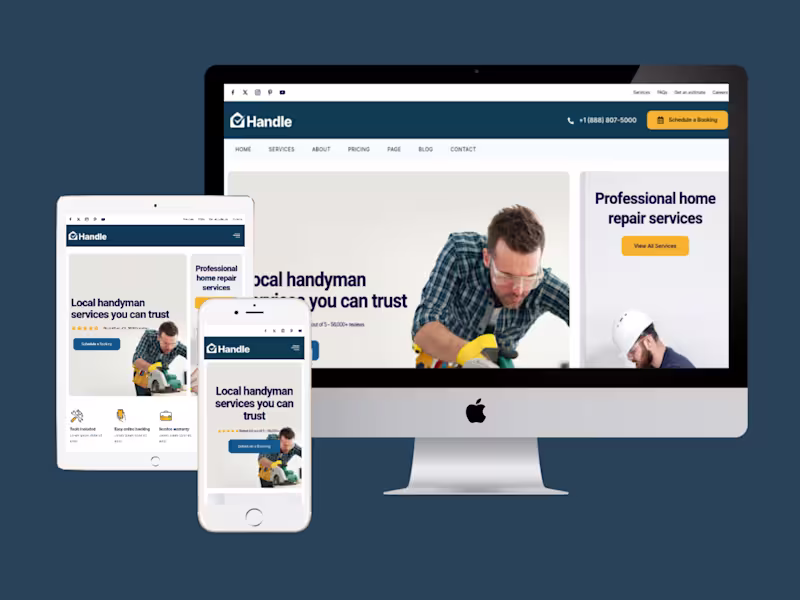 Cover image for Professional WordPress Website Design for HVAC Companies