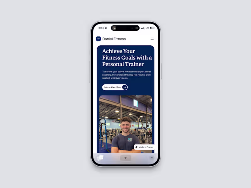 Cover image for Daniel Urling | Personal Trainer in Scarborough, ME