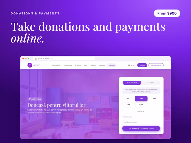 Cover image for Online Donations & Payments for Your Website (Stripe)