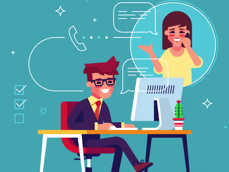 Cover image for You will get 24 hours live chat support, email handling and phon