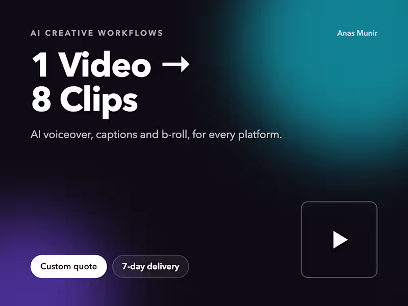 Cover image for AI-Powered Content Package