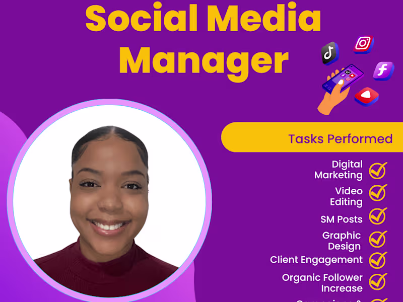 Cover image for Social Media Manager