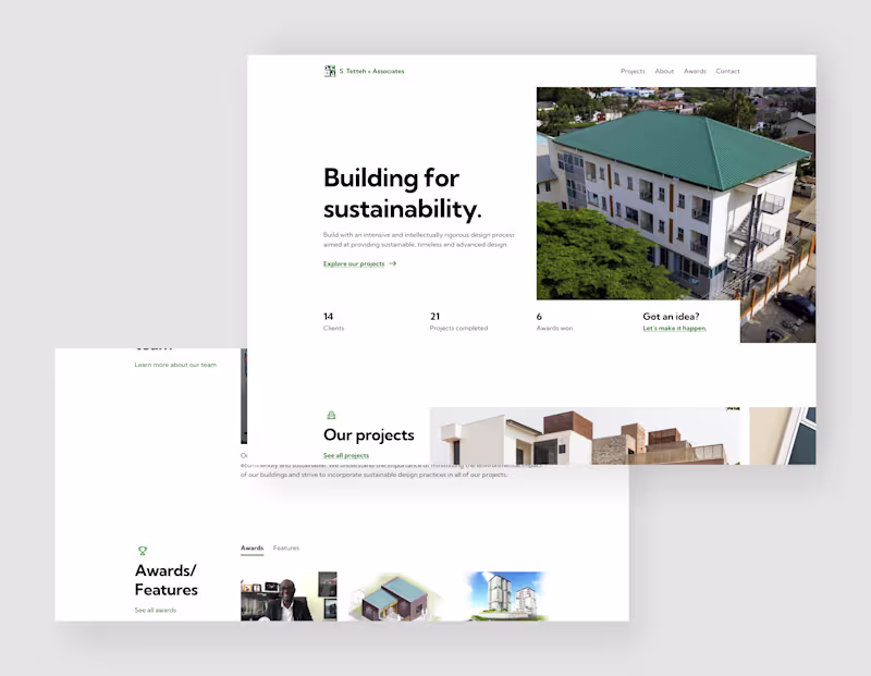 Cover image for S. Tetteh & Associates Website