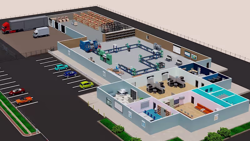 Cover image for 3D Spatial Layouts & Commercial Interior Cross-Sections 