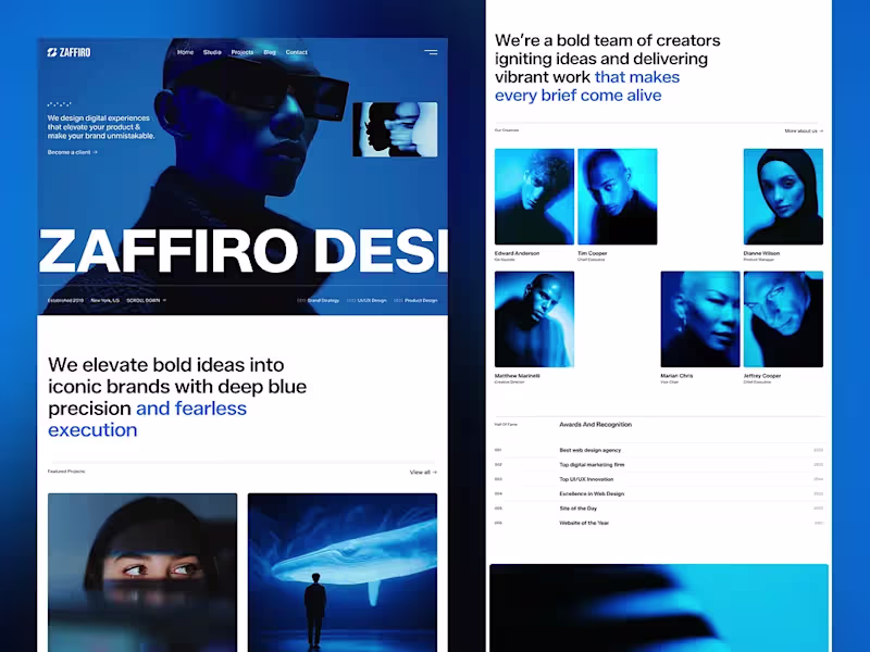 Cover image for Framer Web Design & Development for a Creative Studio
