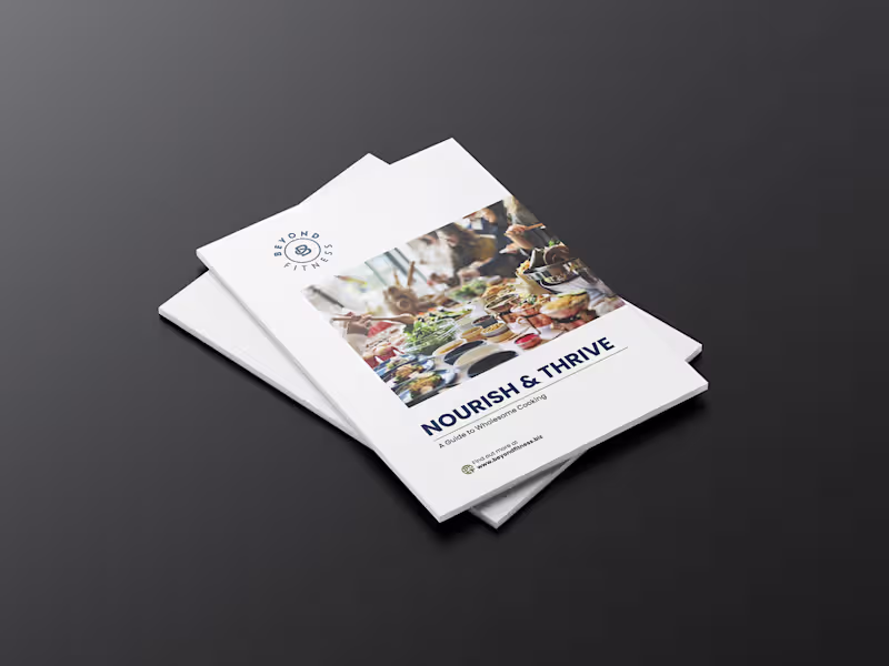 Cover image for Beyond Fitness Nutrition Booklet