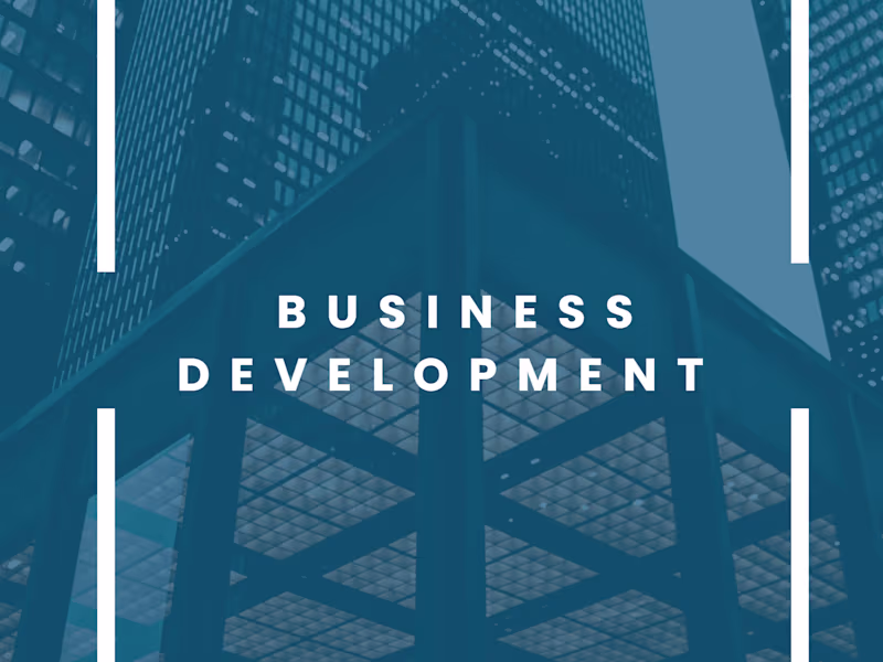 Cover image for Business Development
