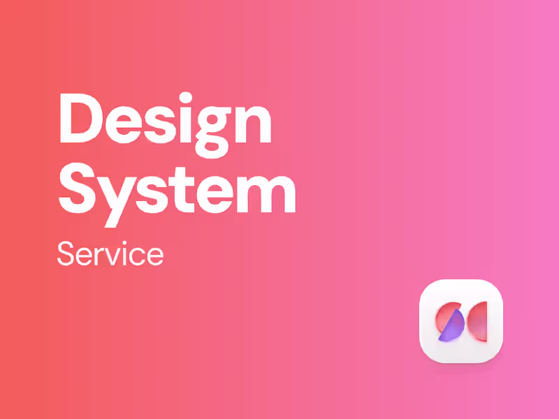 Cover image for Scalable Design System – Organized, Consistent & Developer-Ready