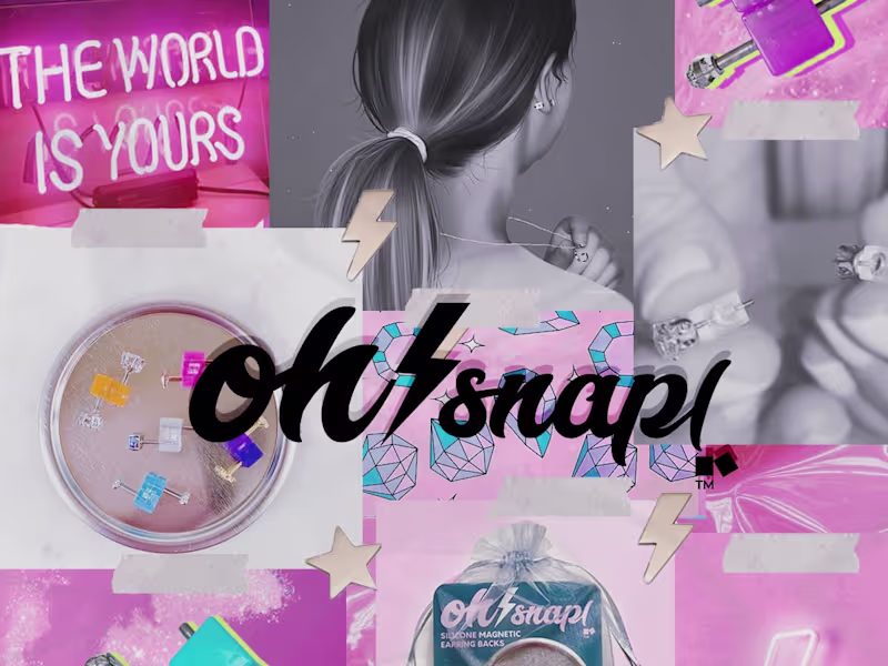 Cover image for Oh Snap Earring Backs | Social & Web Graphics
