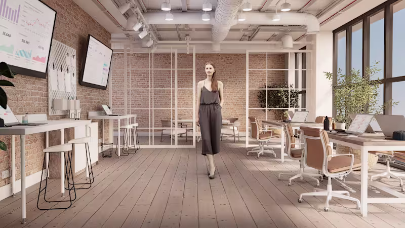 Cover image for Virtual production set design stills, created for presenter ...
