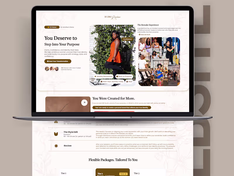 Cover image for Remake Brand-Centric Website Design
