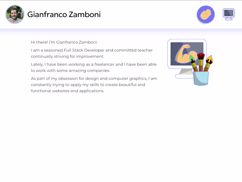 Cover image for Gian’s Portfolio