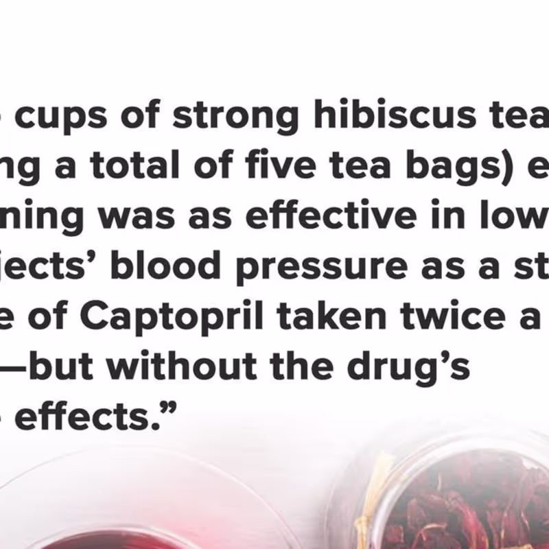 Cover image for NutritionFacts.org on Instagram: “Hibiscus really shines when i…