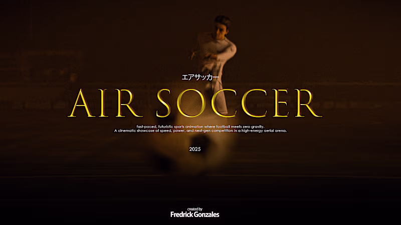Cover image for Air Soccer (Intro Animation)
