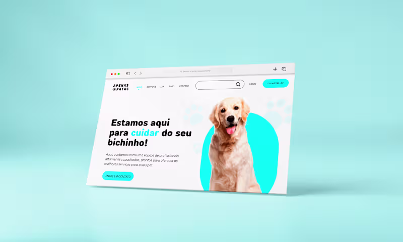 Cover image for Design UX/UI | Apenas Patas PetShop