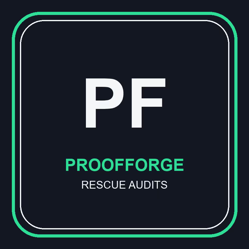 Cover image for ProofForge AI App Rescue Audit