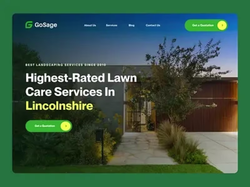 Cover image for Crafted a lush, nature-inspired digital experience for a pro...