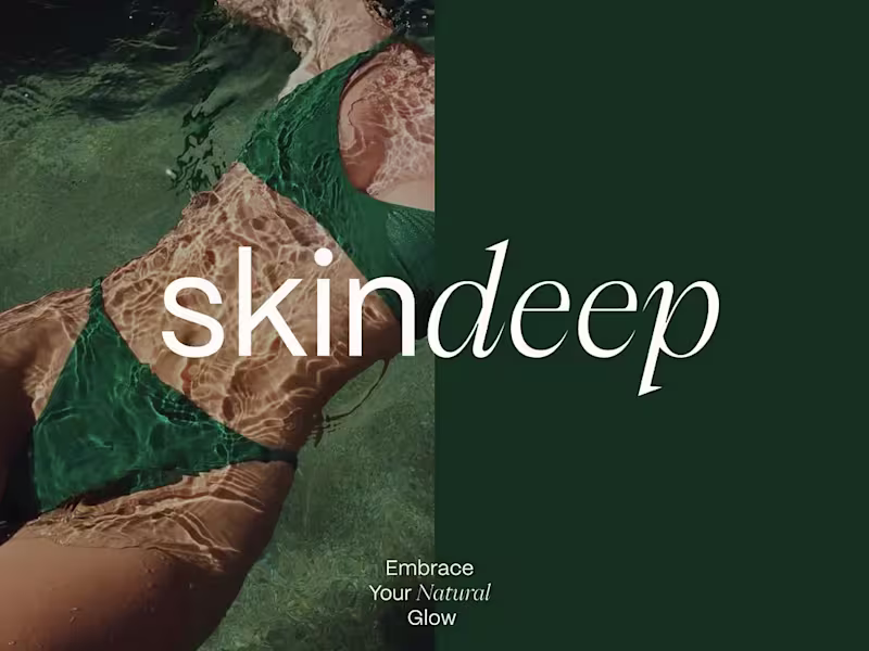 Cover image for Skindeep Beauty Brand Identity Design