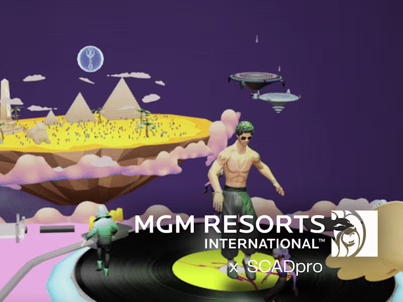 Cover image for SCADpro x MGM Resorts International | Metaverse / Web 3.0