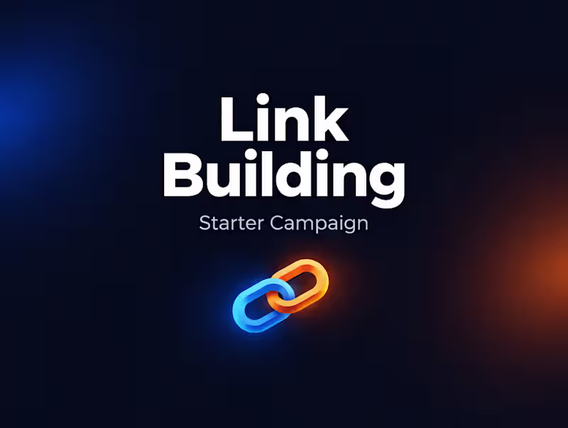 Cover image for Link Building Starter Campaign