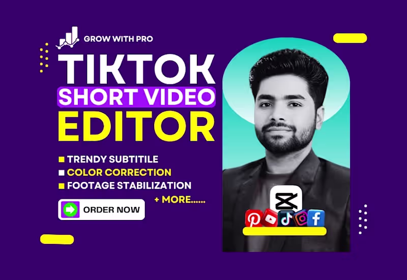 Cover image for TikTok Video Editor - Instagram reels, Ad & Shorts editing