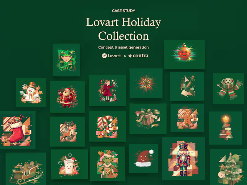 Cover image for Lovart Holiday Collection